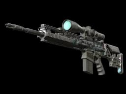 StatTrak™ SCAR-20 | Caged (Minimal Wear)