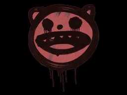 Sealed Graffiti | Happy Cat (Blood Red)