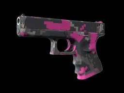 Glock-18 | Pink DDPAT (Well-Worn)
