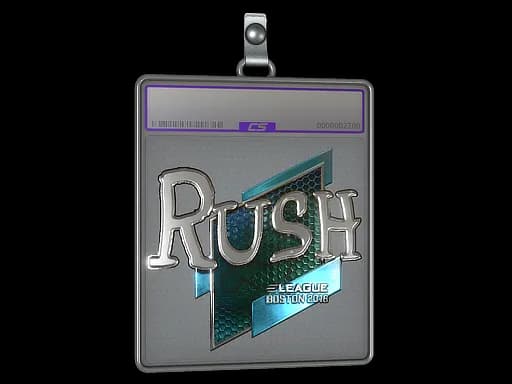 Sticker Slab | RUSH (Foil) | Boston 2018