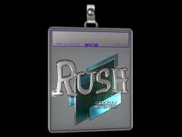 Sticker Slab | RUSH (Foil) | Boston 2018