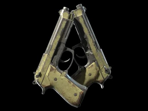 Souvenir Dual Berettas | Colony (Battle-Scarred)
