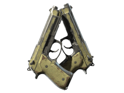 Souvenir Dual Berettas | Colony (Battle-Scarred)