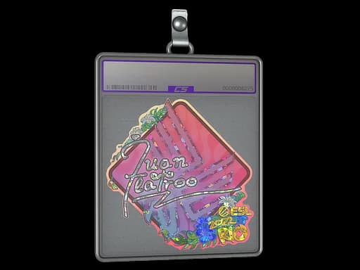 Sticker Slab | juanflatroo (Glitter) | Rio 2022