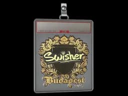 Sticker Slab | Swisher (Gold) | Budapest 2025