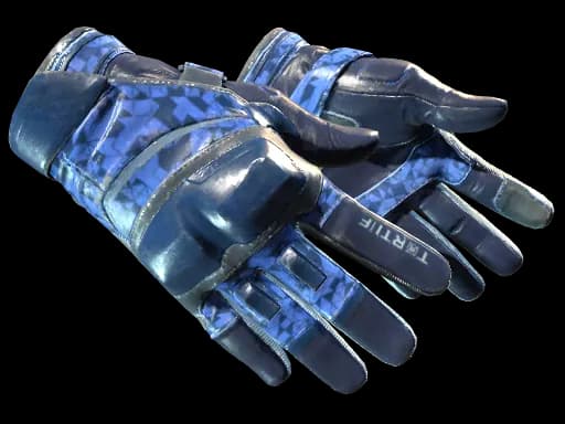 ★ Moto Gloves | Polygon (Well-Worn)