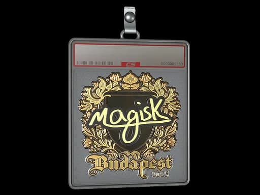 Sticker Slab | Magisk (Gold) | Budapest 2025