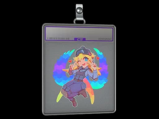 Sticker Slab | Kawaii CT (Holo)