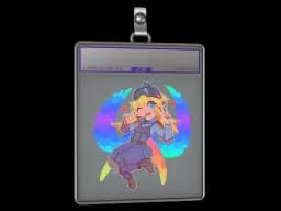 Sticker Slab | Kawaii CT (Holo)