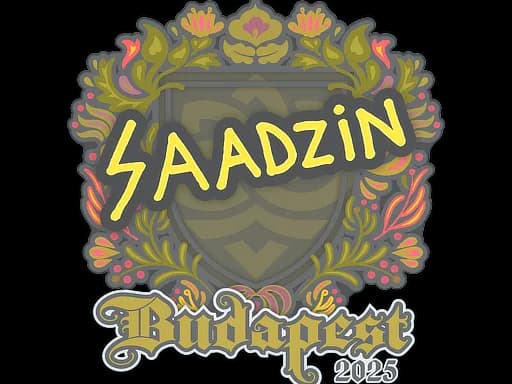 Sticker | saadzin | Budapest 2025