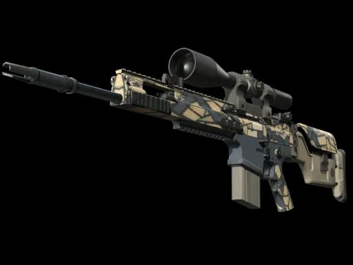 SCAR-20 | Stone Mosaico (Minimal Wear)