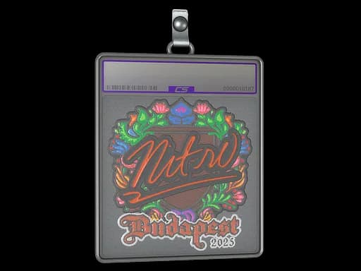 Sticker Slab | nitr0 (Embroidered) | Budapest 2025