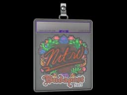 Sticker Slab | nitr0 (Embroidered) | Budapest 2025