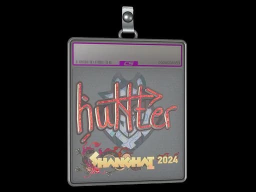 Sticker Slab | huNter- (Holo) | Shanghai 2024