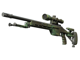 Souvenir SSG 08 | Jungle Dashed (Minimal Wear)