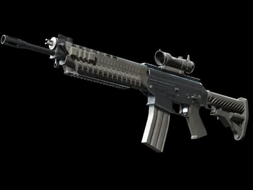 Souvenir SG 553 | Damascus Steel (Factory New)