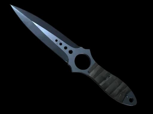 ★ StatTrak™ Skeleton Knife | Blue Steel (Field-Tested)