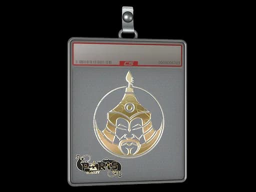 Sticker Slab | The MongolZ (Gold) | Paris 2023