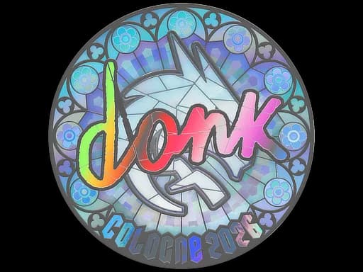 Sticker | donk (Holo) | Cologne 2026