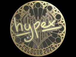 Sticker | hypex (Gold) | Cologne 2026