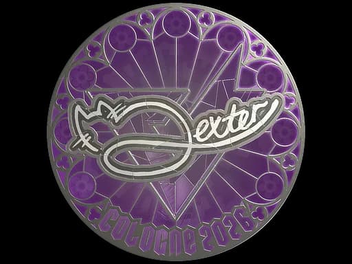 Sticker | dexter (Foil) | Cologne 2026