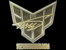 Sticker | TeSeS (Gold) | Copenhagen 2024