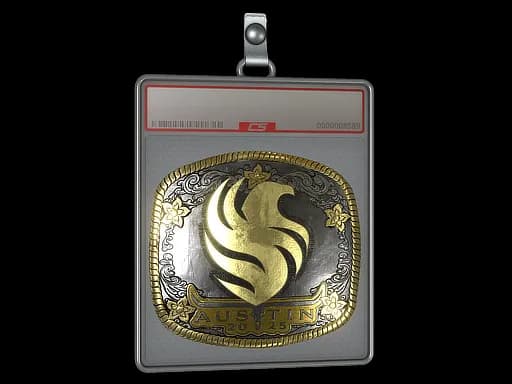 Sticker Slab | Falcons (Gold) | Austin 2025