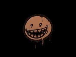 Sealed Graffiti | Mr. Teeth (Tiger Orange)