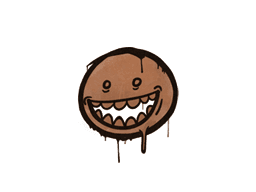 Sealed Graffiti | Mr. Teeth (Tiger Orange)