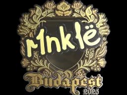 Sticker | r1nkle (Gold) | Budapest 2025