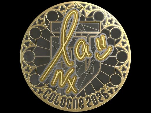 Sticker | lauNX (Gold) | Cologne 2026