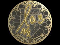Sticker | lauNX (Gold) | Cologne 2026