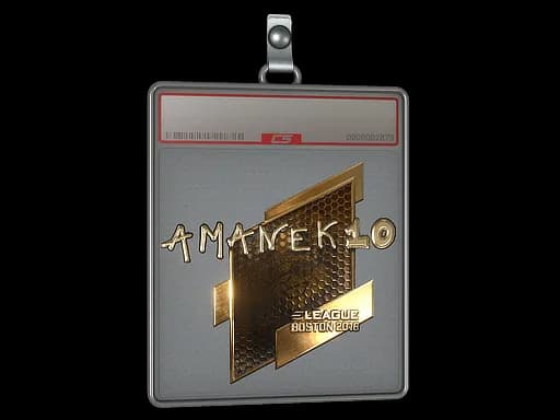 Sticker Slab | AmaNEk (Gold) | Boston 2018
