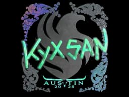 Sticker | kyxsan (Holo) | Austin 2025