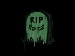 Sealed Graffiti | Tombstone (Jungle Green)