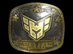 Sticker | HEROIC (Gold) | Austin 2025