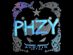 Sticker | phzy (Holo) | Austin 2025