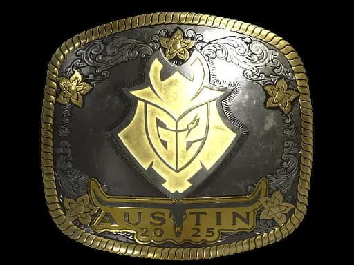 Sticker | G2 Esports (Gold) | Austin 2025