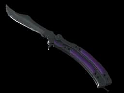 ★ StatTrak™ Butterfly Knife | Ultraviolet (Field-Tested)
