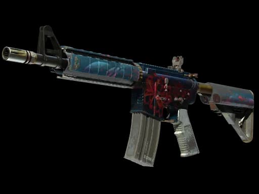 StatTrak™ M4A4 | Spider Lily (Battle-Scarred)