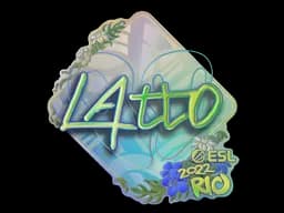 Sticker | latto (Holo) | Rio 2022
