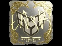 Sticker | tN1R (Gold) | Austin 2025