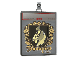 Sticker Slab | Passion UA (Gold) | Budapest 2025