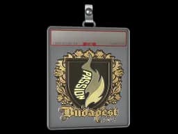 Sticker Slab | Passion UA (Gold) | Budapest 2025