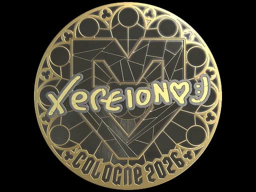 Sticker | xertioN (Gold) | Cologne 2026