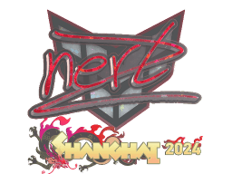 Sticker | NertZ (Glitter) | Shanghai 2024