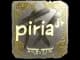 Sticker | piriajr (Gold) | Austin 2025 CS2 skin