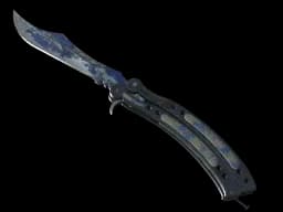 ★ Butterfly Knife | Bright Water (Battle-Scarred)