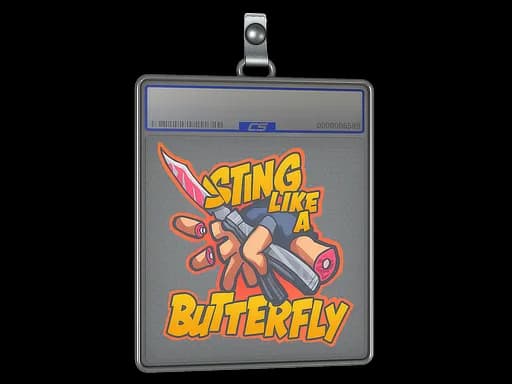 Sticker Slab | Sting Like A Butterfly