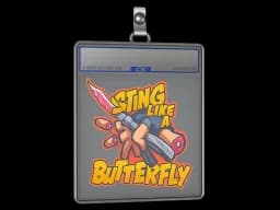 Sticker Slab | Sting Like A Butterfly